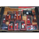 Two boxes of Atlas Edition model fire trucks in original boxes Condition Report: Available upon