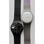 Two Danish Skagen gents wristwatches Condition Report: Available upon request