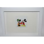 A limited edition Walt Disney Cell, No.499 of an edition of 500, Disney 25th Anniversary posters,