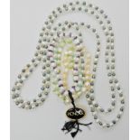 Three Honora pearl bracelets and a necklace Condition Report: Available upon request