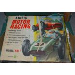 An Airfix model racing set incomplete, other models etc Condition Report: Available upon request