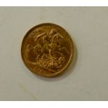 A gold full sovereign, 1889 Condition Report: Available upon request