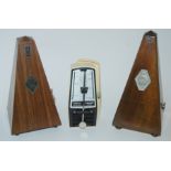 Three various metronomes Condition Report: Available upon request