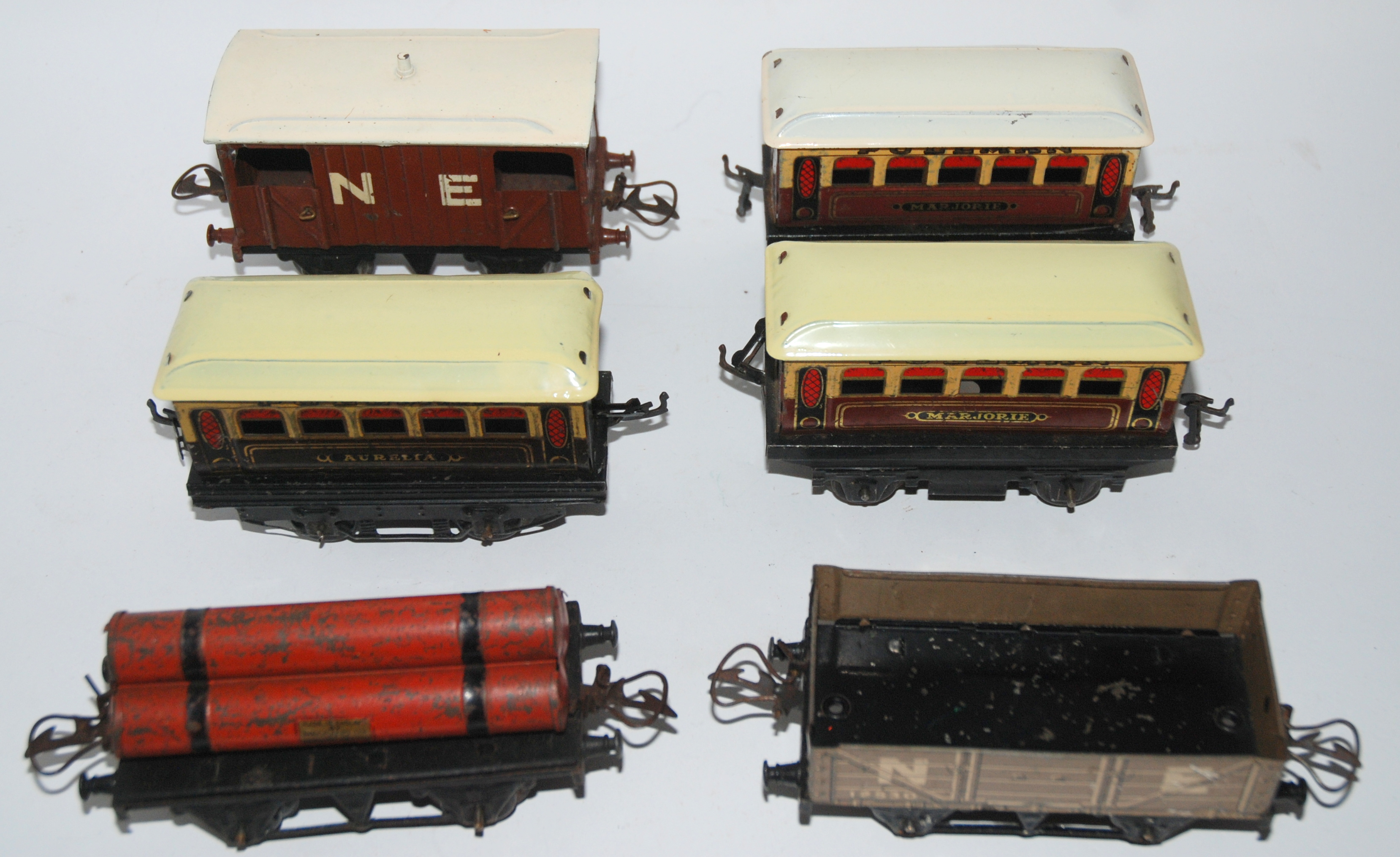 COFFRET EXPRESS NUMÉRO 1 Train HORNBY mécanique échelle 0 EUR 50,00