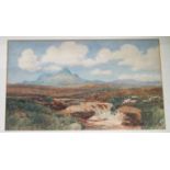 P MACGREGOR WILSON Highland glen, signed, watercolour, 29 x 47cm Condition Report: Available upon