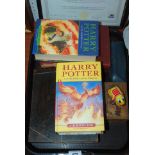 Two Harry Potters books, printers typeset etc Condition Report: Available upon request