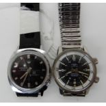 A Talis automatic watch together with a Marina De Luxe watch Condition Report: Not available for