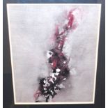 C KING Abstract, signed, watercolour, dated, (19)62 and a nude study (2) Condition Report: Available