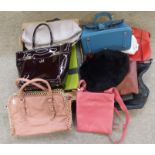 Assorted ladies handbags including Radley, Julien McDonald, Betty Jackson etc Condition Report: