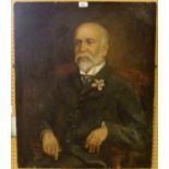 DULCIE LAMBRIK Portrait of a gentleman, signed, oil on canvas, 76 x 63cm Condition Report: Available