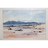 JOHN MATHIESON Arran, signed, watercolour, 36 x 53cm Condition Report: Available upon request