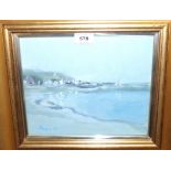 JOE HARGAN PPAI Port Patrick Bay, signed, oil on canvas, 22 X 27cm Condition Report: Available