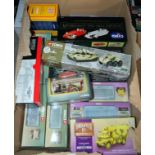 Two large boxes of Corgi Classics models including military examples etc Condition Report: Available