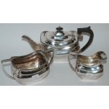A three piece EPNS tea service Condition Report: Available upon request