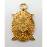 A 9ct gold Scottish medallion, weight 7.6gms Condition Report: Available upon request