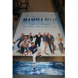 A large Mamma Mia Here We Go Again poster, 240 x 150cm Condition Report: Available upon request
