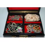 A collection of costume jewellery including rings etc Condition Report: Available upon request