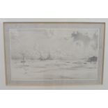 JASPER SAWEY The Longsands, Tynemouth, signed, pencil, 18 x 28cm Condition Report: Available upon