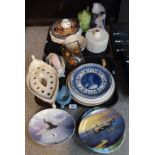 Assorted plates and decorative ceramics etc Condition Report: Available upon request