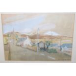 AINSLEY YULE Lumphanan Village, signed, watercolour, 28 x 40cm Condition Report: Available upon