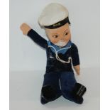 A Norah Welling sailor doll and various other dolls etc Condition Report: Available upon request
