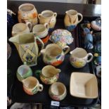 A quantity of decorative ceramics including Kensington, Radfords, Bishop etc Condition Report: