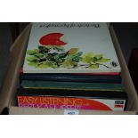 Three box of various classical, easy listening etc LPs Condition Report: Available upon request