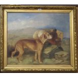 *WITHDRAWN* AFTER LANDSEER Ghillies Rest, oil on canvas, 63 x 75cm Condition Report: Available