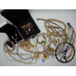 A collection of costume jewellery to include Forever Joma, Alan Hannah, and other items Condition