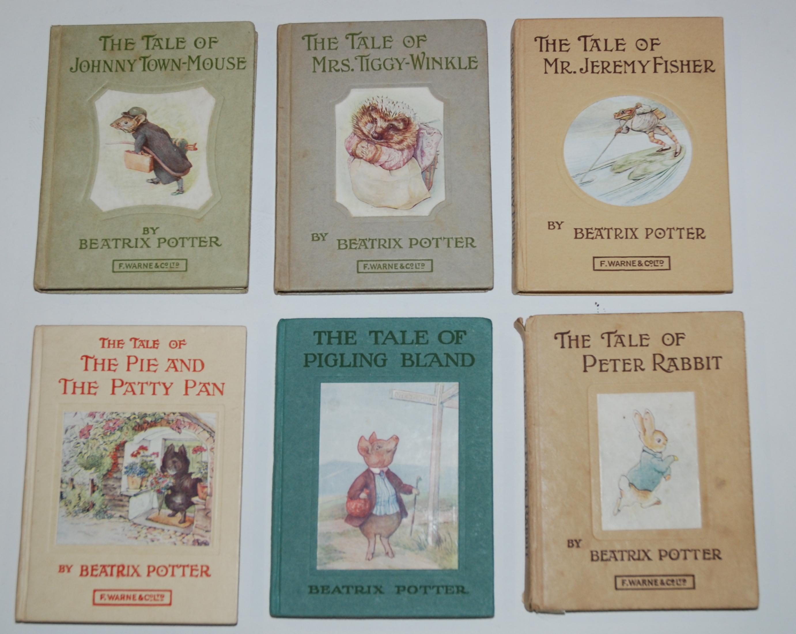 A COLLECTION OF TWENTY BEATRIX POTTER BOOKS including The Tale of Mr. Tod, The Tale of Peter Rabbit, - Image 4 of 9