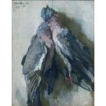 DAVID FOGGIE RSA, RWS (SCOTTISH 1878-1948) WOOD PIGEONS Oil on panel, signed and dated (19)29, 44.