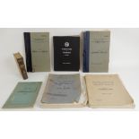 A RARE HARDBOUND THIRD REICH BOOK "SENIORITY LIST OF THE SCHLITZSTAFFEN OF THE NSDAP (SS) AS OF