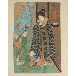 A GROUP OF TWENTY JAPANESE WOOD BLOCK PRINTS mostly actors and in various sizes from, 20 x 32cm to