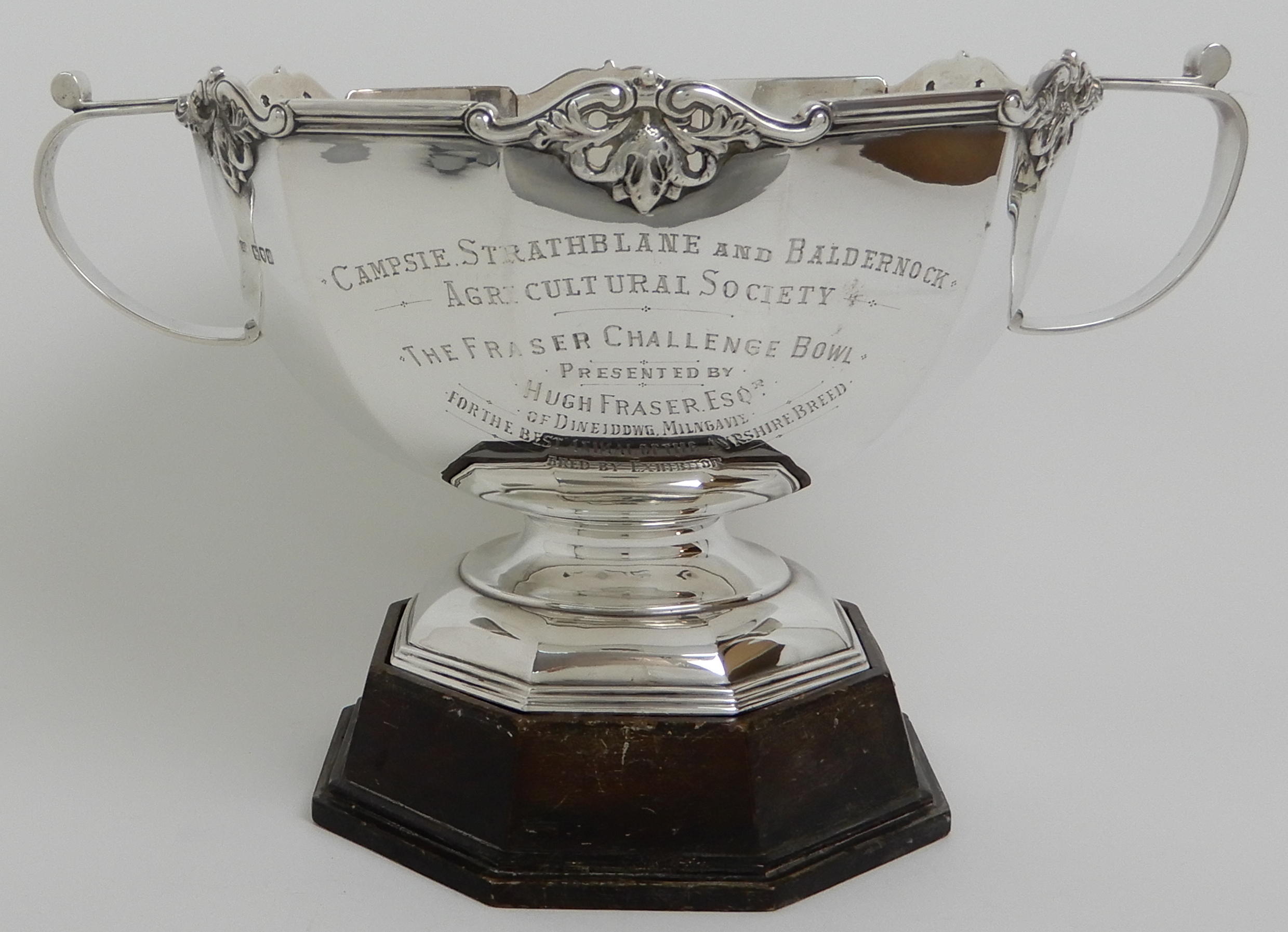 A SILVER TROPHY PUNCH BOWL by Carrington & Company, London 1911, of dodecagon form with six - Image 15 of 15