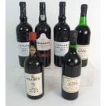 TWELVE BOTTLES OF VARIOUS VINTAGE AND LATE BOTTLED VINTAGE PORT including Warre, 1963 (three