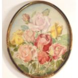 •KATHERINE CAMERON RSW, RE (SCOTTISH 1874-1965) ROSE BUDS Watercolour, signed, 23 x 17.5cm (9 x