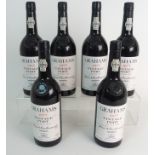 TWELVE BOTTLES OF GRAHAMS VINTAGE PORT, 1977 bottled in 1979, 75cl Condition Report: Available