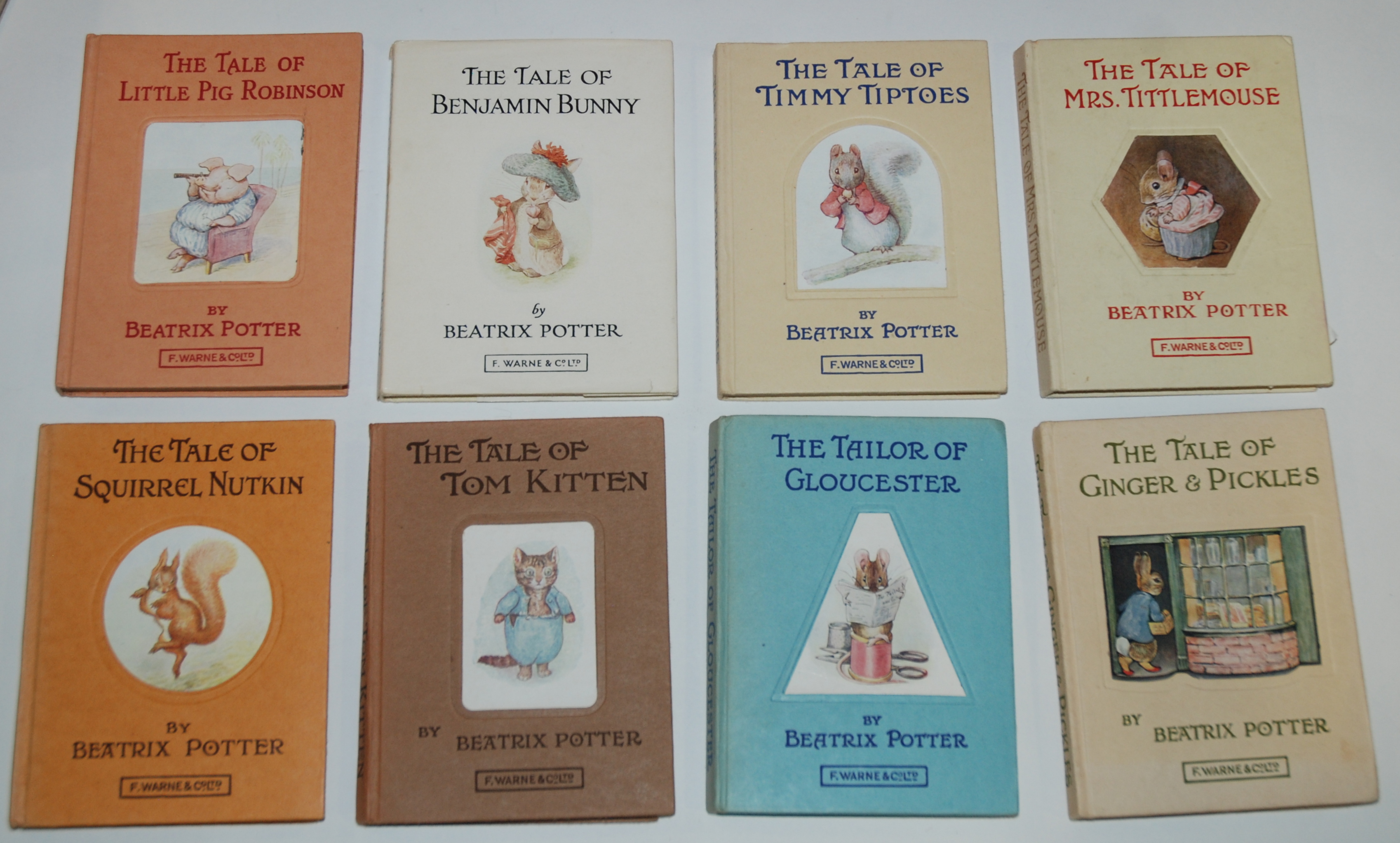 A COLLECTION OF TWENTY BEATRIX POTTER BOOKS including The Tale of Mr. Tod, The Tale of Peter Rabbit, - Image 6 of 9