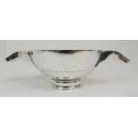 A SILVER QUAICH by J B Chatterley & Sons Limited, Edinburgh 1979, of circular form with down