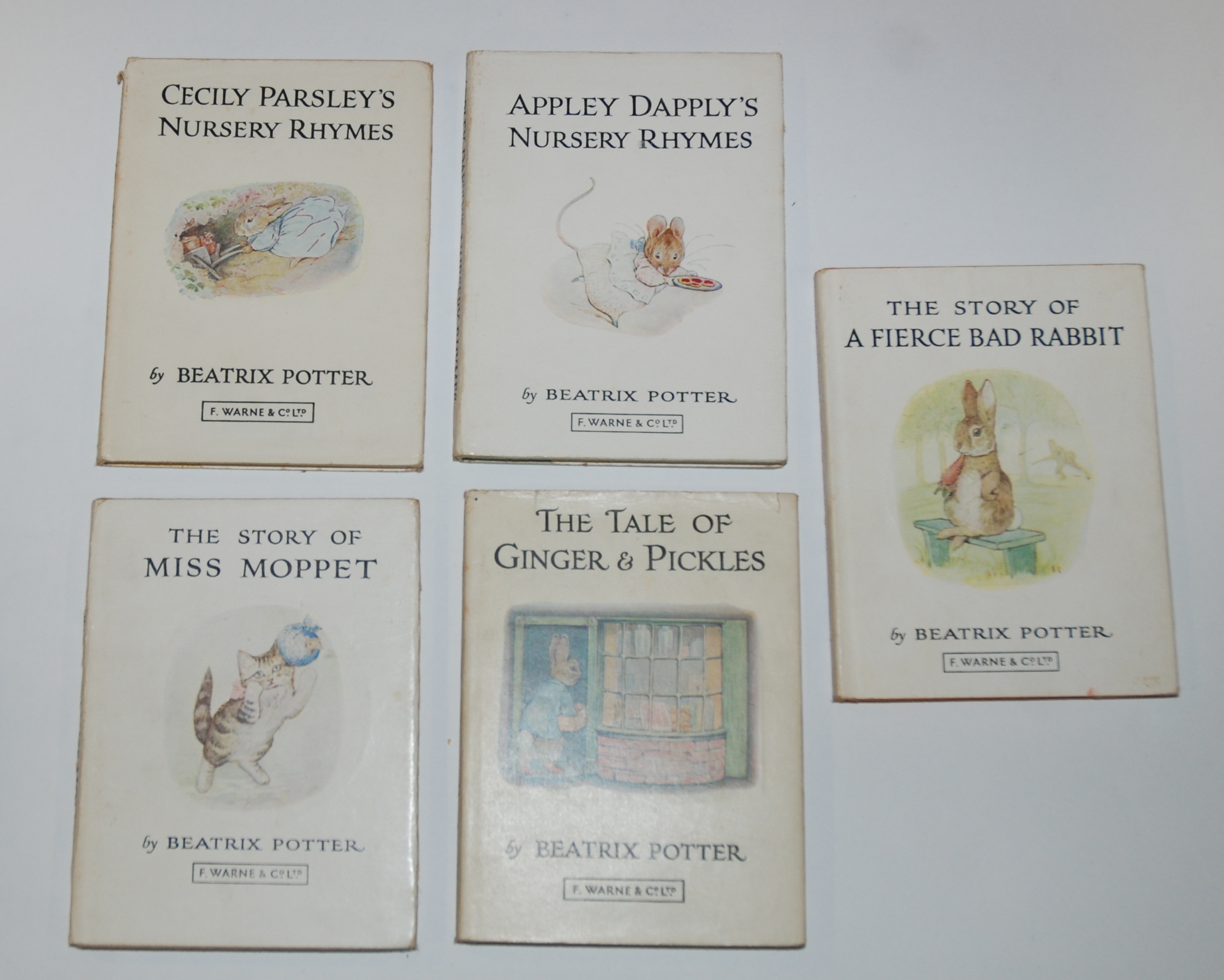 A COLLECTION OF NINETEEN BEATRIX POTTER BOOKS from 1903 to 1918 including The Tale of Mr. Jeremy - Image 7 of 10