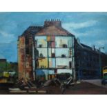 •GORDON G HENDERSON (SCOTTISH 20TH CENTURY) GABLE END, SPRINGBURN ROAD Oil on canvas, signed, 41 x