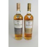 EIGHT BOTTLES OF VARIOUS WHISKY INCLUDING MACALLAN GOLD Macallan Fine Oak 10 year old, 40% vol,