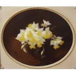 JAMES STUART PARK (SCOTTISH 1862-1933) DAFFODILS IN A GLASS BOWL Oil on canvas, signed, 49.5 x