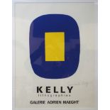 AFTER ELLSWORTH KELLY Galerie Adrien Maeght, bears signature, 63 x 48cm and three others (4)