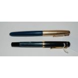 A vintage Pelikanpena and a Parker example (2) Condition Report: Available upon request