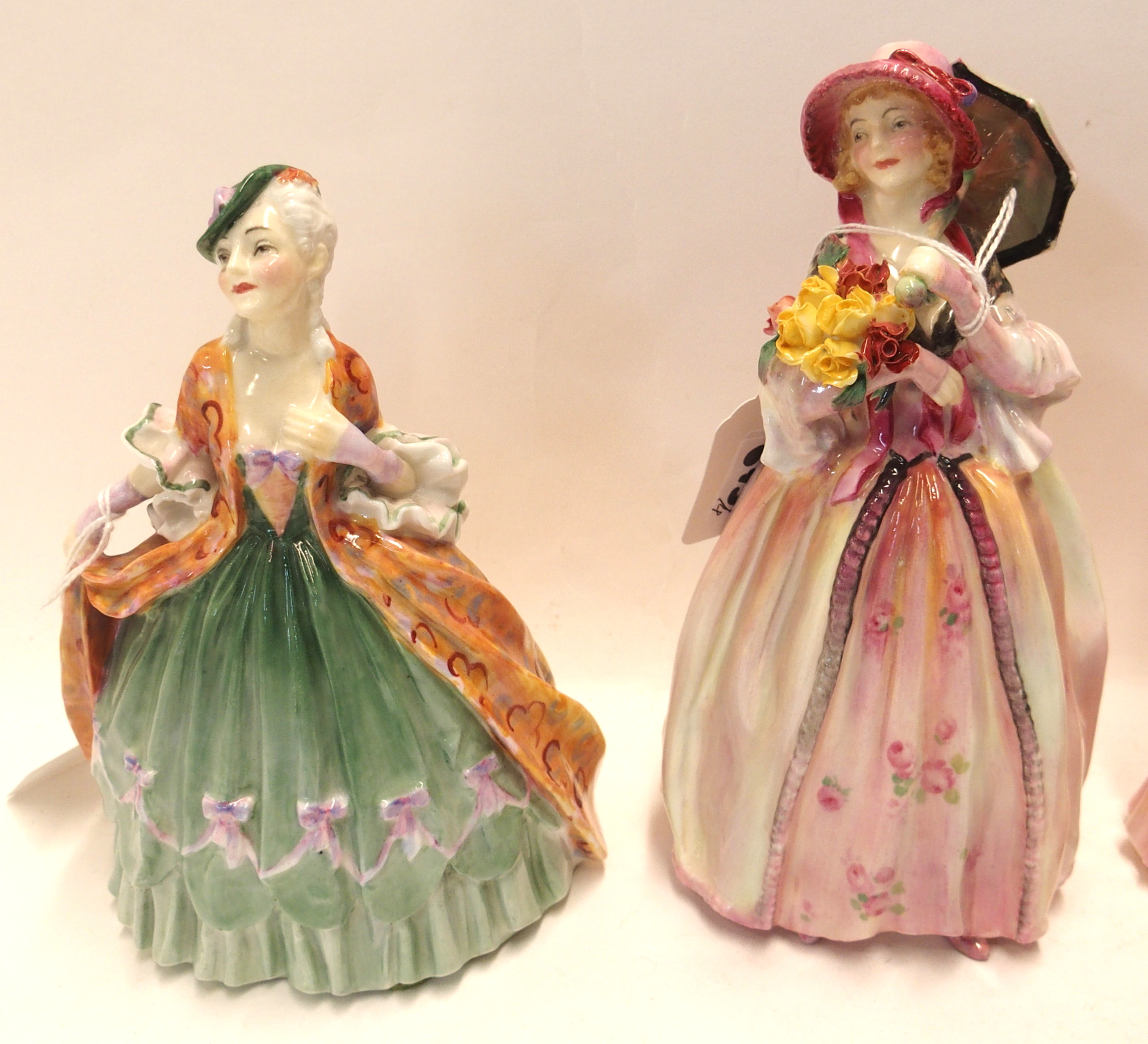 Four Royal Doulton figures including The Perfect Pair, Veronica HN1517, June HN1691 and Sibell - Image 2 of 3
