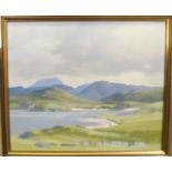 A W THOMSON Gruinard Bay, signed, oil on board, 28 x 33cm and three others (4) Condition Report: