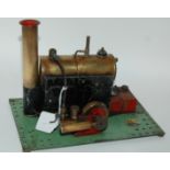 A Bowman Models steam engine, 24cm wide Condition Report: Available upon request