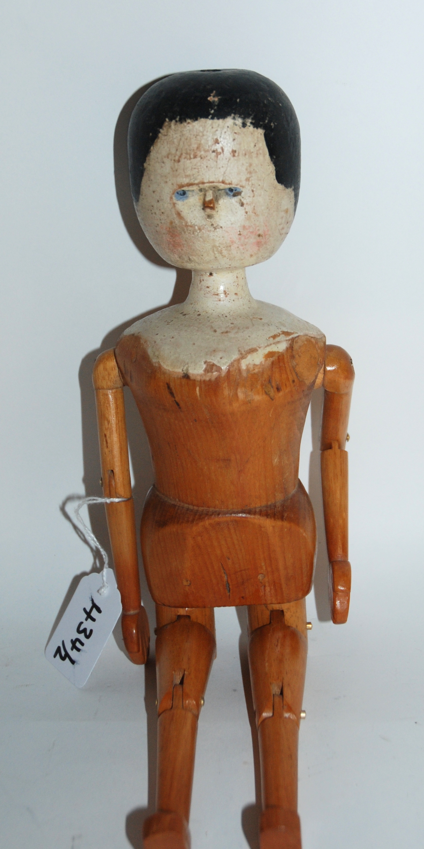 An Armand Marseille 995 bisque-headed doll with open and close brown eyes, open mouth and painted - Image 4 of 4