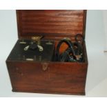 A cased Morse code machine Condition Report: Available upon request